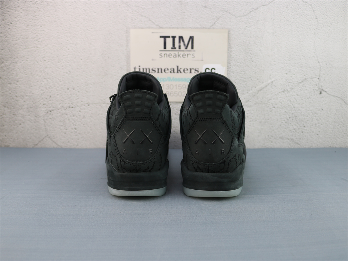 GX Batch Air Jordan 4 Retro Kaws Black 930155-001